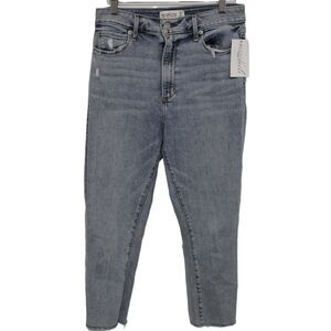 Womens Abercrombie & Fitch Curve Love High Rise Super Skinny Ankle Jeans Size 27